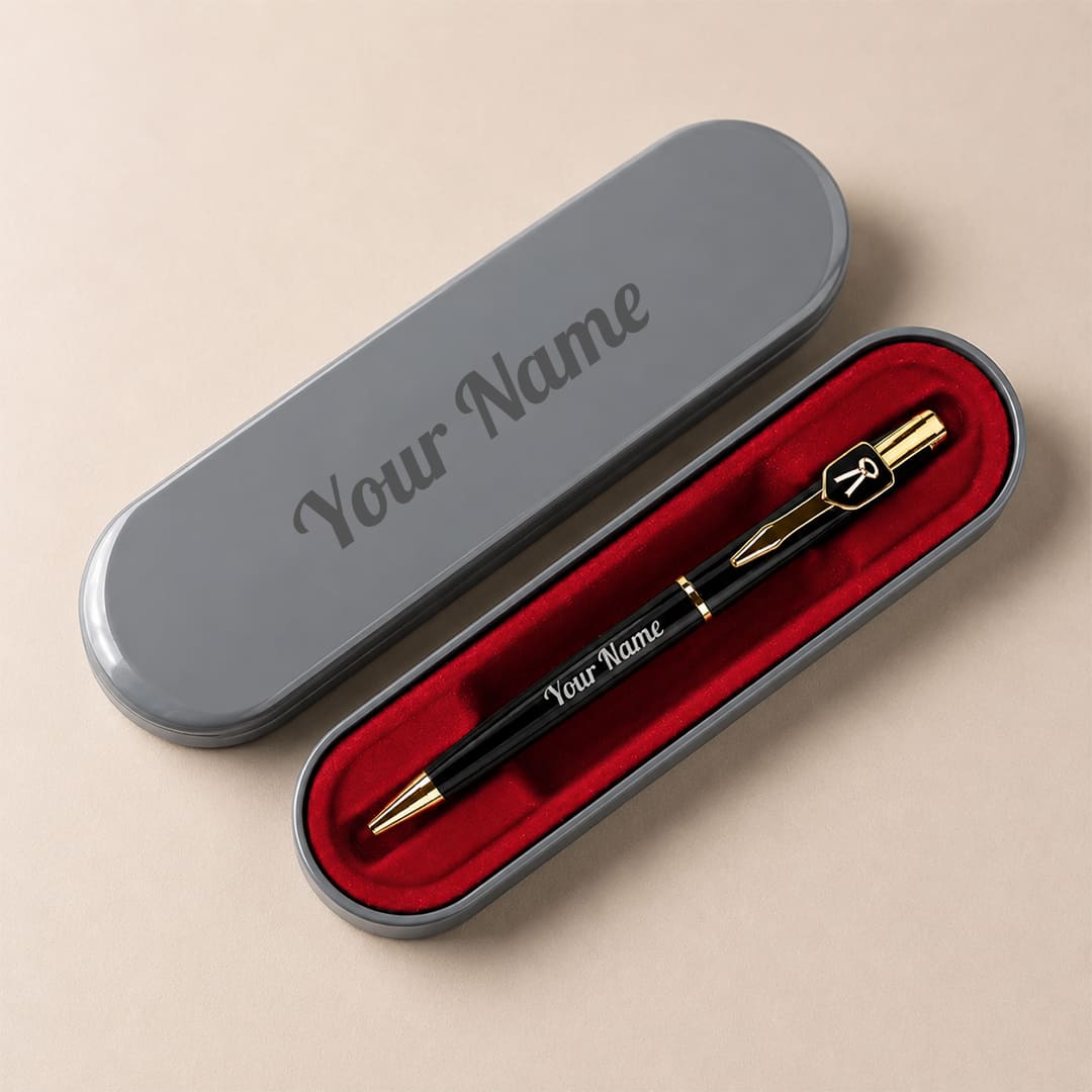 Custom Advocate Metal Pen with Premium Case